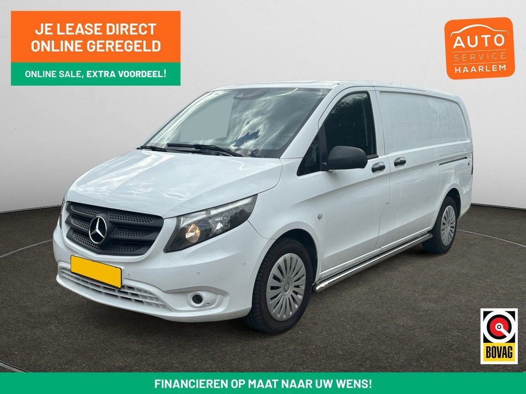 Mercedes-Benz Vito 116 CDI L2 Aut- 2x Schuifdeur, 2/3 Pers,, Auto's, Automaat, Gebruikt, 4 cilinders, Met garantie (alle)