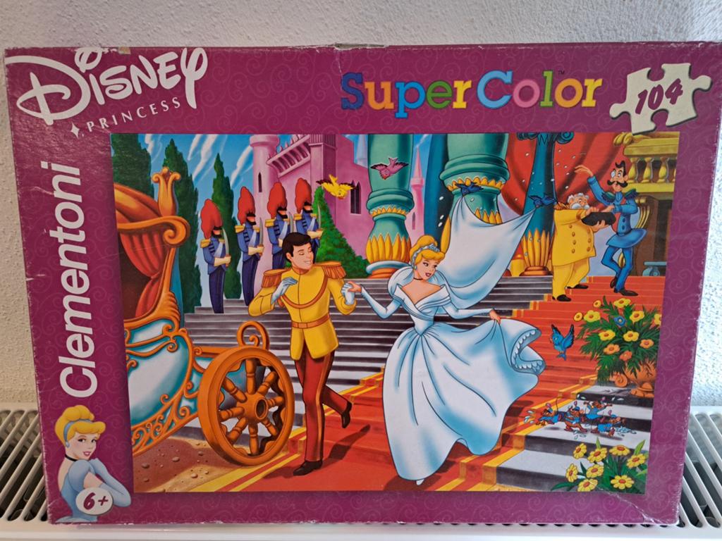 Clementoni Disney Princess puzzel 104 stukjes, Kinderen en Baby's, Ophalen, Meer dan 50 stukjes, Zo goed als nieuw, 6 jaar of ouder