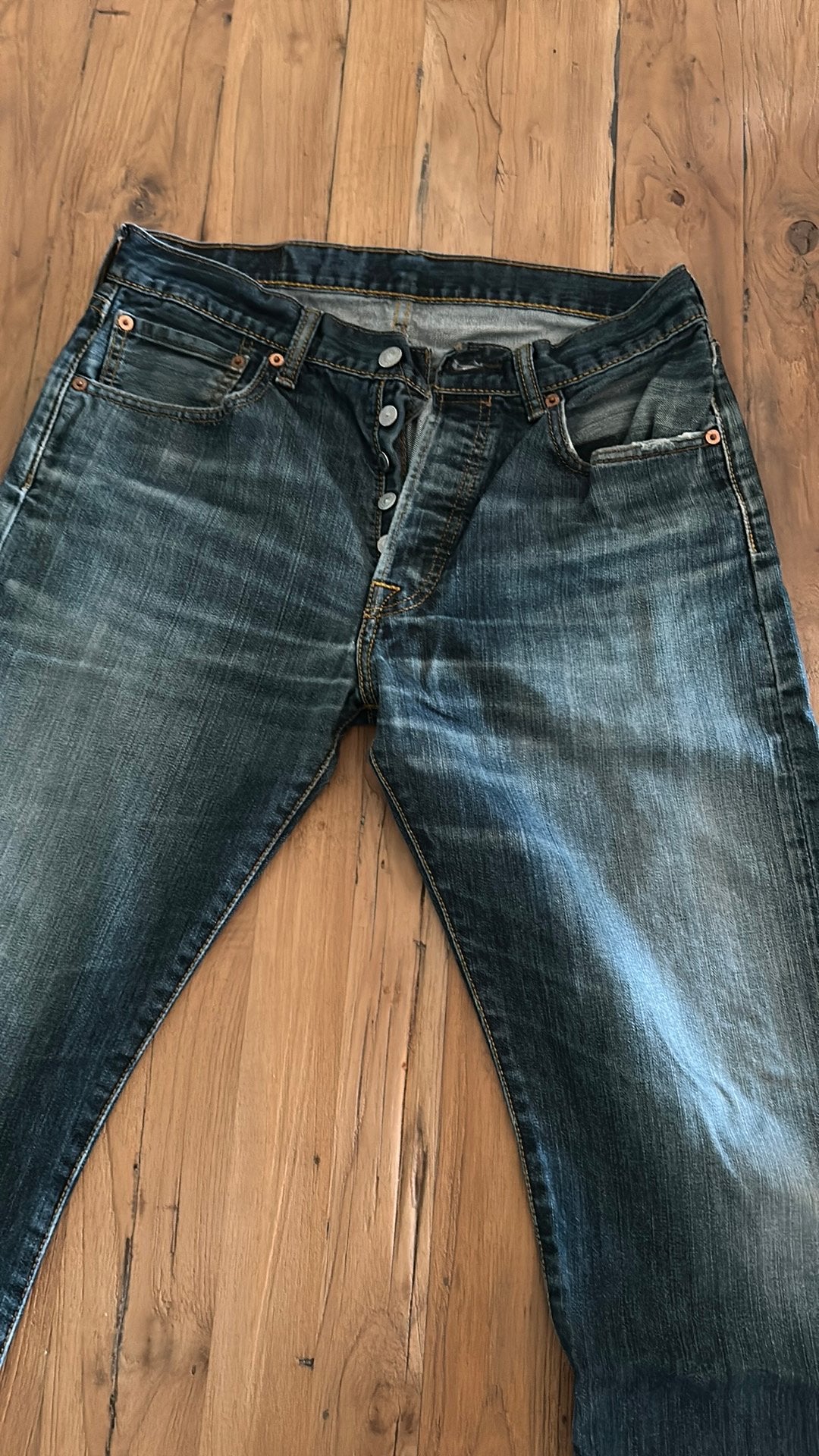 Levi’s 501 W32 L30, Kleding | Heren, Verzenden, Zo goed als nieuw, Blauw, W32 (confectie 46) of kleiner