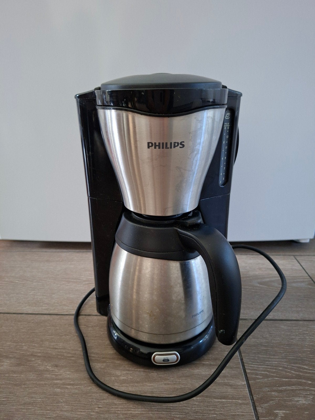 Philips Koffiezetapparaat met Thermoskan, Koffiemachine, Gemalen koffie, Ophalen of Verzenden, Zo goed als nieuw