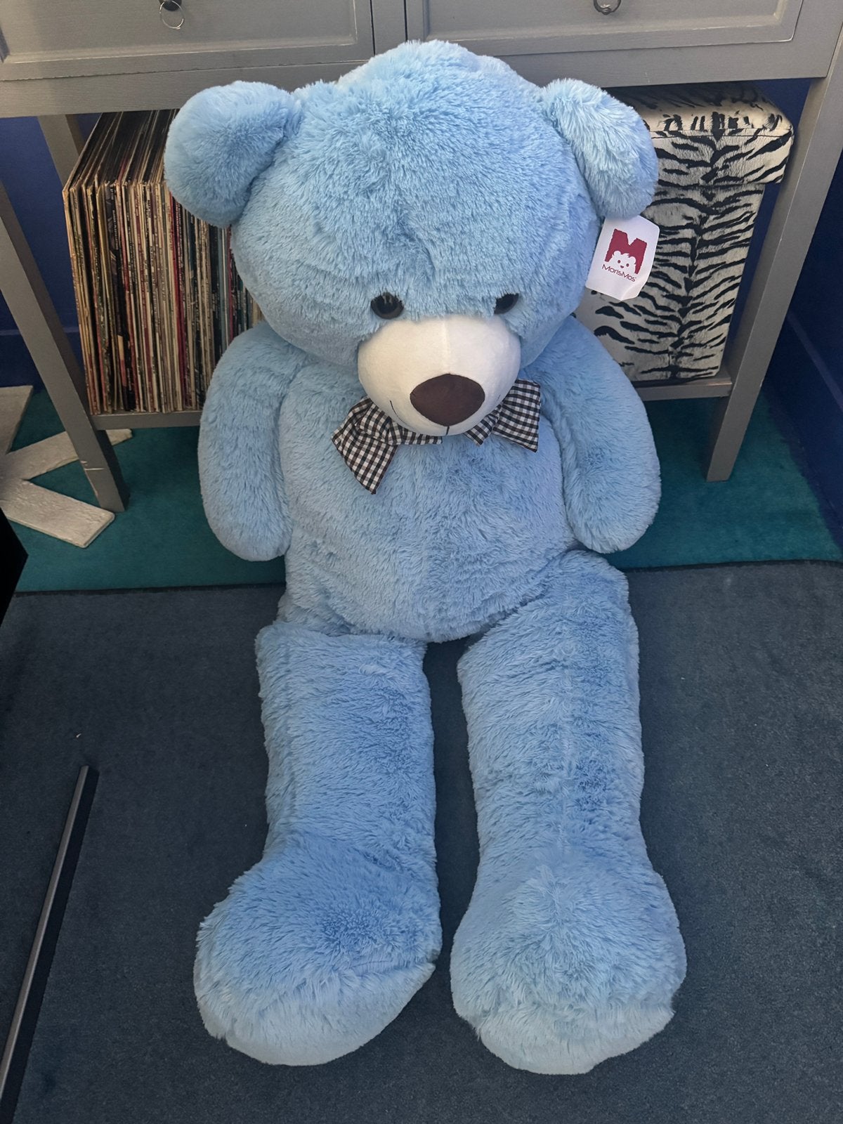 Knuffelbeer nieuw teddybeer, Ophalen, Zo goed als nieuw, Stoffen beer, Overige merken