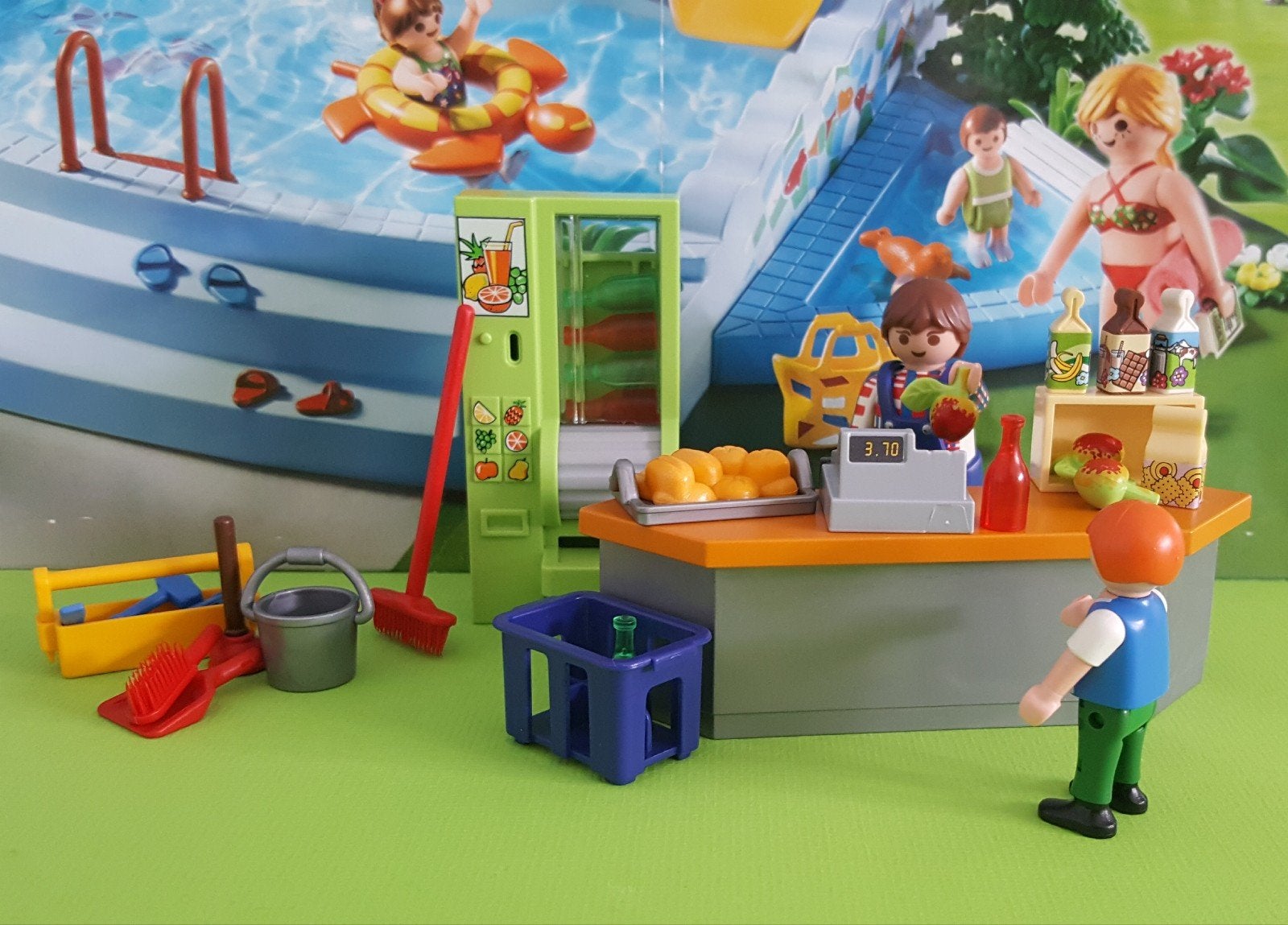Playmobil setje 4327 Kantine/Schoolwinkel, Kinderen en Baby's, Speelgoed | Playmobil, Ophalen of Verzenden, Zo goed als nieuw