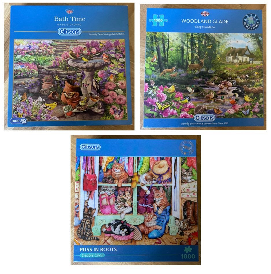 3 Gibson puzzels, Ophalen, Zo goed als nieuw