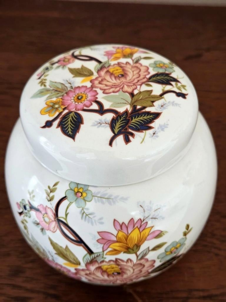 Gebloemde antieke gemberpot van Sadler, Ophalen of Verzenden