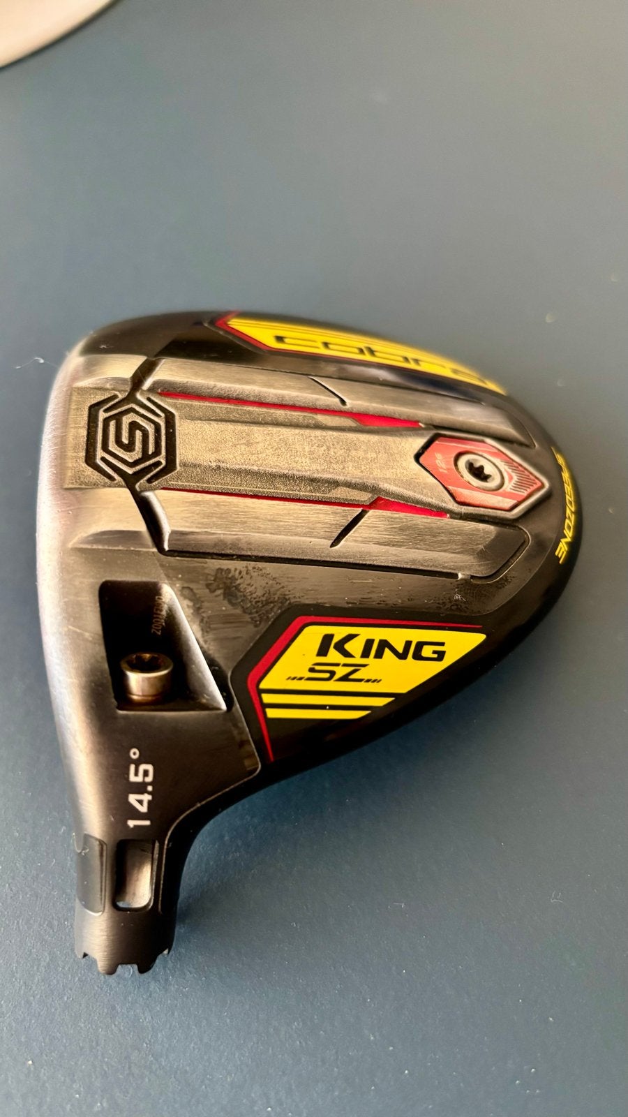 Linkshandige Cobra SZ houten 3 kop, Sport en Fitness, Golf, Ophalen of Verzenden, Gebruikt, Club, Overige merken