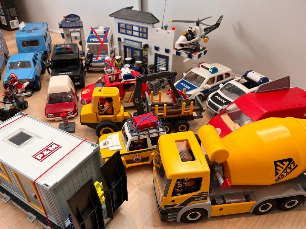 Playmobil - zeer compleet pakket, vele voertuigen, Ophalen of Verzenden, Gebruikt, Complete set, Overige typen