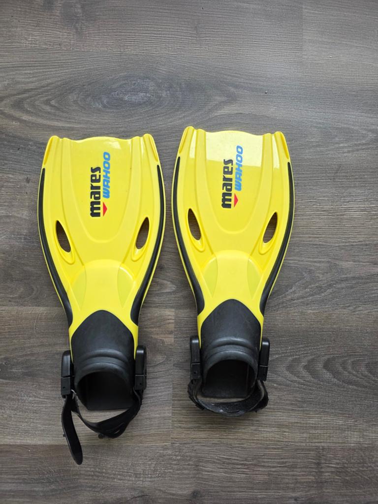 Mares Wahoo Duikvliezen - Geel, Watersport en Boten, Ophalen, Gebruikt