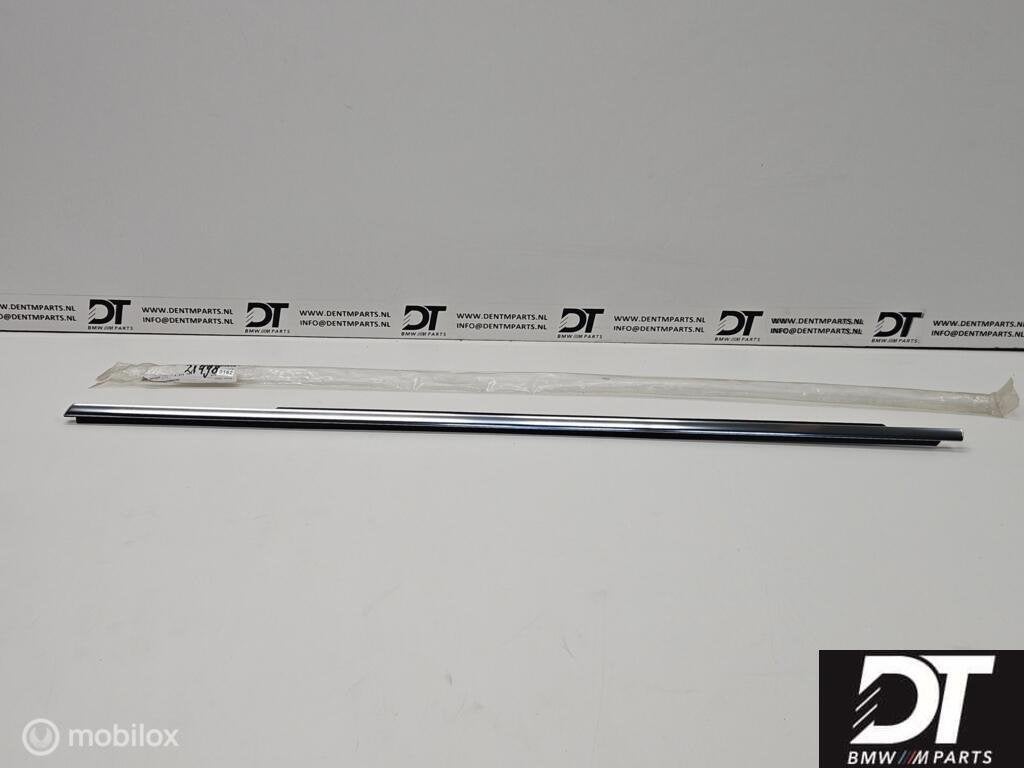Sierlijst deur linksvoor CHROME BMW E90 E91 51337119981, Nieuw, Ophalen of Verzenden