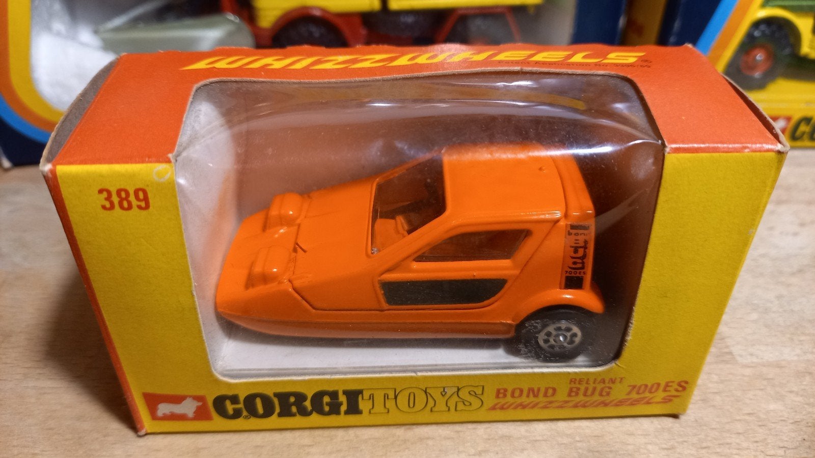 Corgi Toys, GB, #389, James Bond Reliant, mint/boxed, Ophalen of Verzenden, Nieuw, Auto, Corgi
