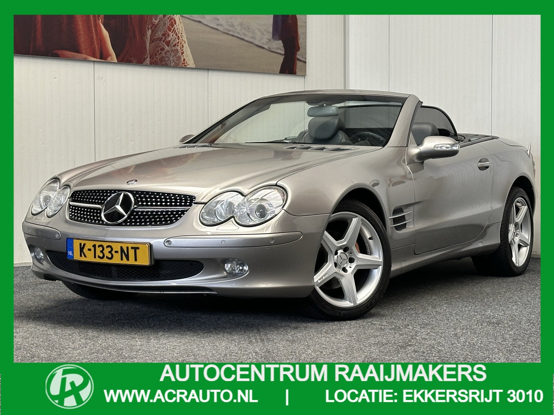 Mercedes-Benz SL-Klasse 350 YOUNGTIMER ! LEDER STOELVERWARMI, Auto's, Mercedes-Benz, Automaat, Achterwielaandrijving, Gebruikt