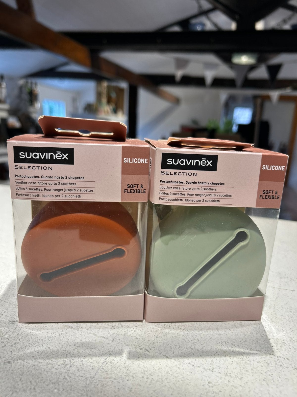 Speenhouder Siliconen - Suavinex, Verzenden, Nieuw
