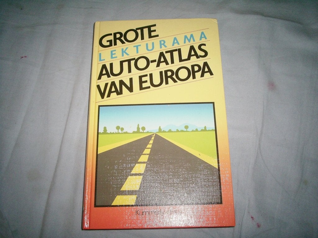 Grote Lekturama Auto-Atlas van Europa, Boeken, Atlassen en Landkaarten, Gelezen, Overige atlassen, Lekturama, 1800 tot 2000