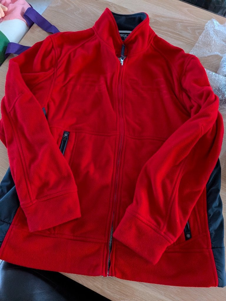 jas xxl falcon, Ophalen of Verzenden, Zo goed als nieuw, Overige maten, Rood