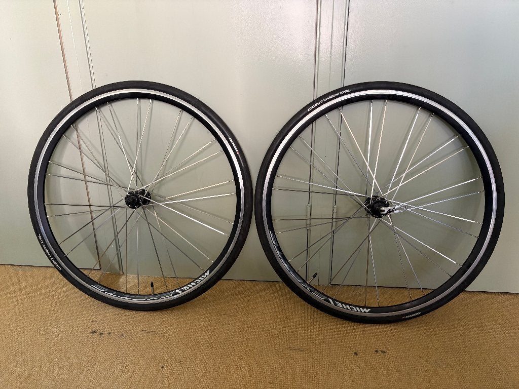 Miche Excite wielset 700c velgrem + Continental GP5000 25mm, Fietsen en Brommers, Miche, Zo goed als nieuw, Aluminium, Racefiets