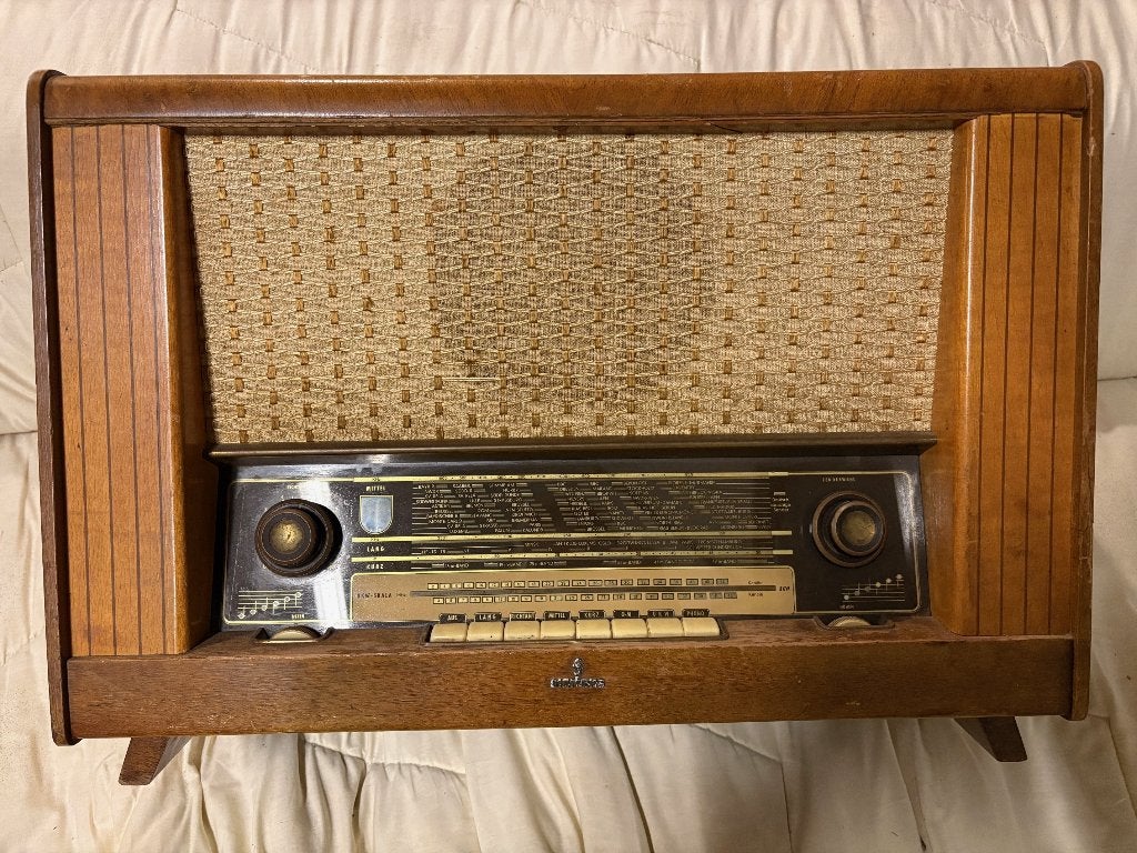 Antieke Siemens radio, omgebouwd naar Bluetooth., Ophalen of Verzenden