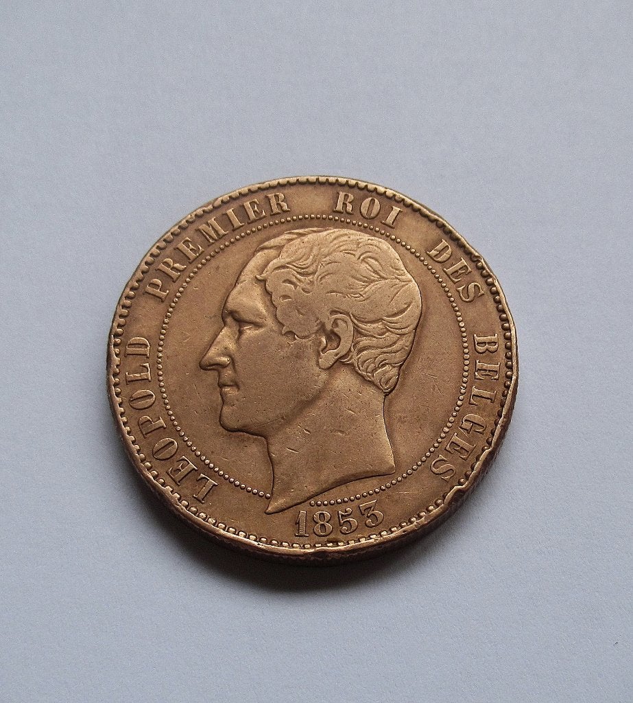 Belgie 10 cent 1853, Verzenden