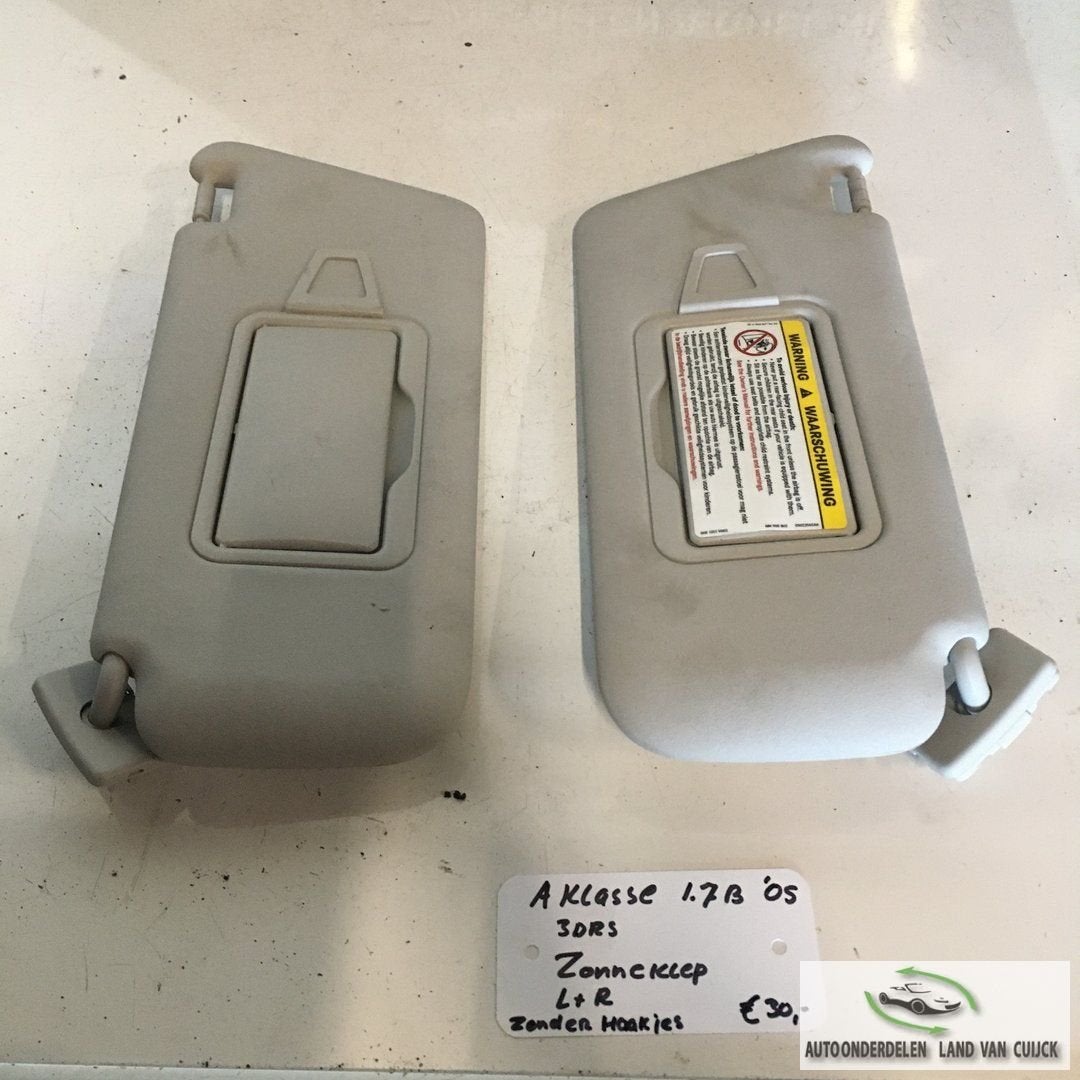 Mercedes  A klasse 1.7 B 3drs 2005 Zonneklep Links en Rechts