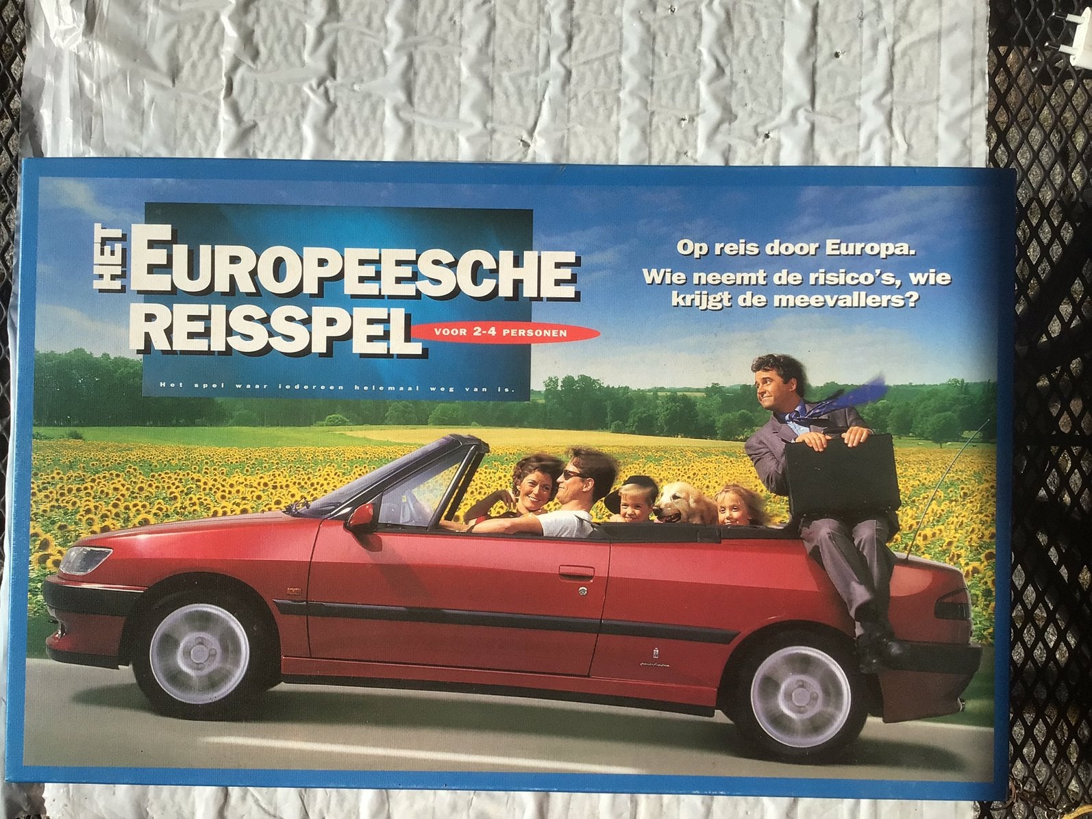 Peugeot 306 gezelschapsspel, Overige merken, Auto, Groter dan 1:32, Ophalen of Verzenden