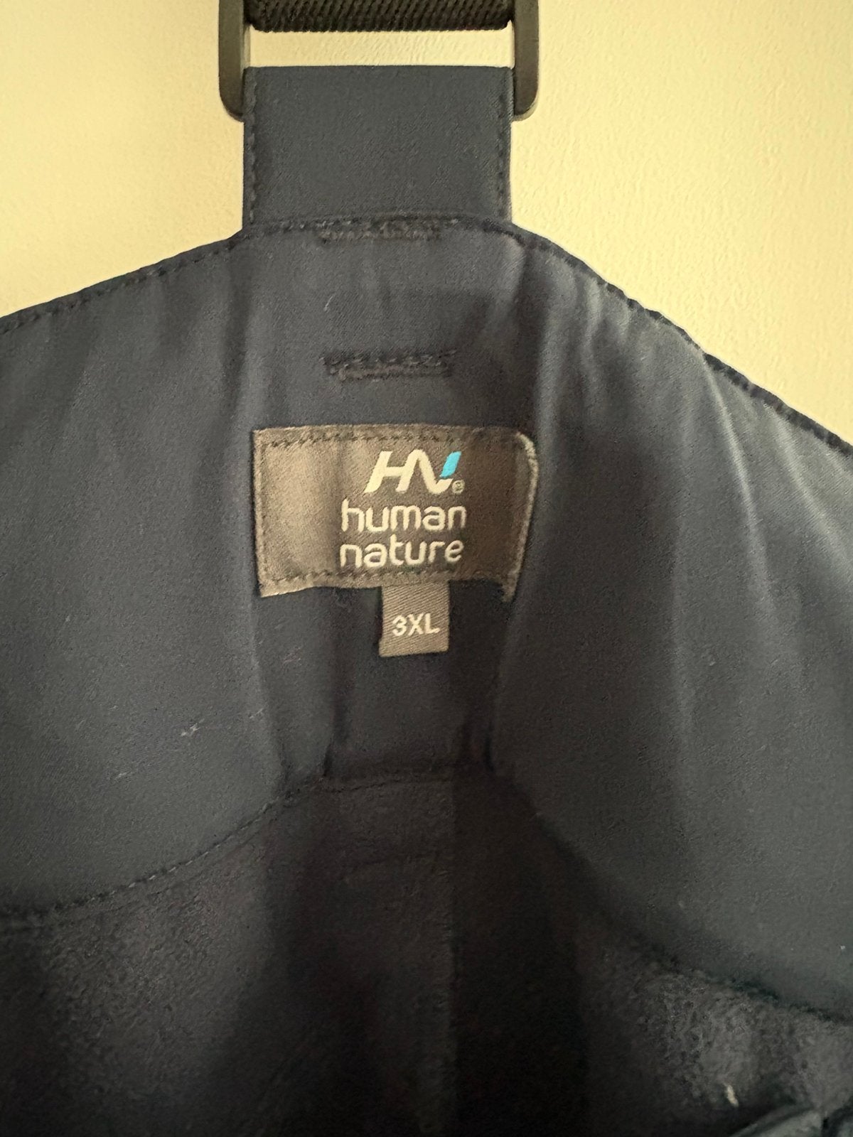 Skibroek mannen kleur donkerblauw, Ophalen of Verzenden, Zo goed als nieuw, Maat 56/58 (XL), Broek