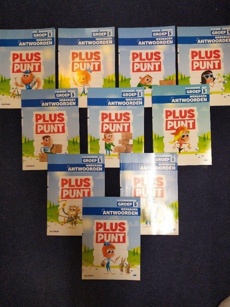 Pluspunt-Groep 5- Antwoordenboek - Blok 1 t/m 10 voor €40,-, Boeken, Ophalen of Verzenden, Nieuw, Overige niveaus, Overige vakken