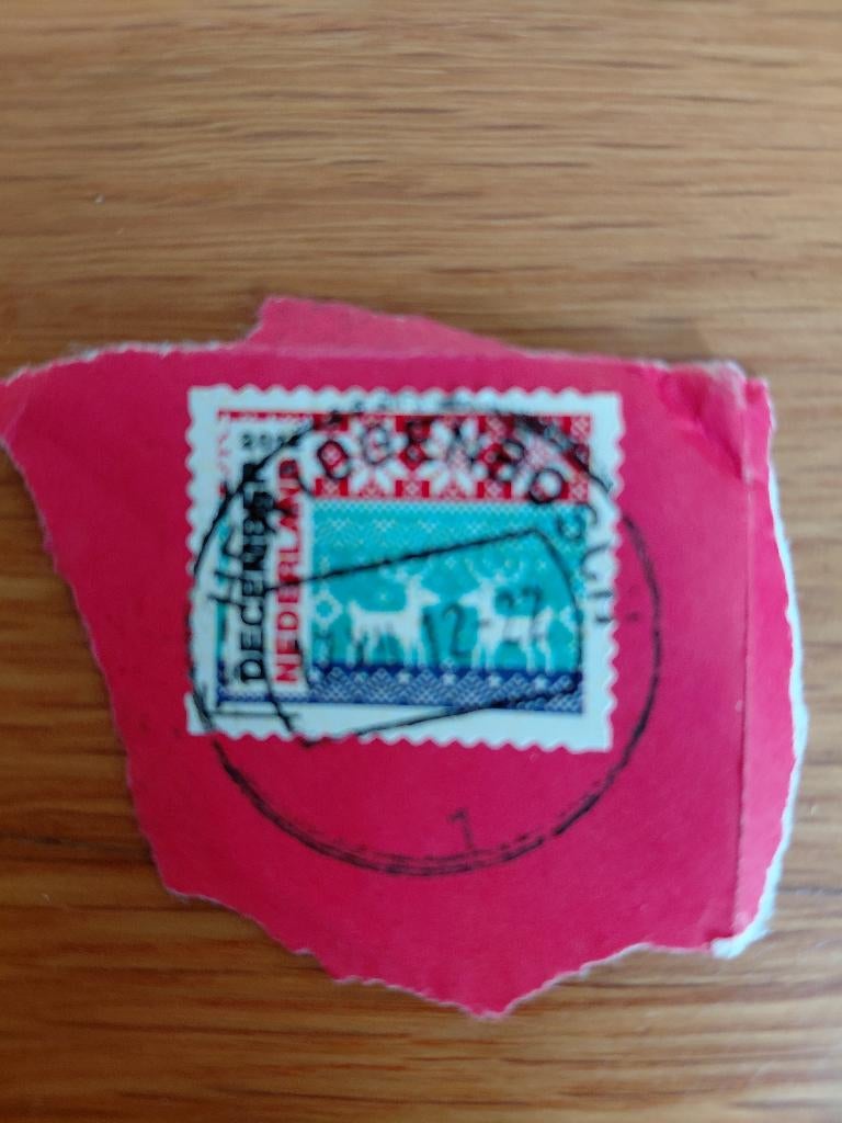 December zegel met stempel 's Hertogenbosch, Verzenden, Gestempeld