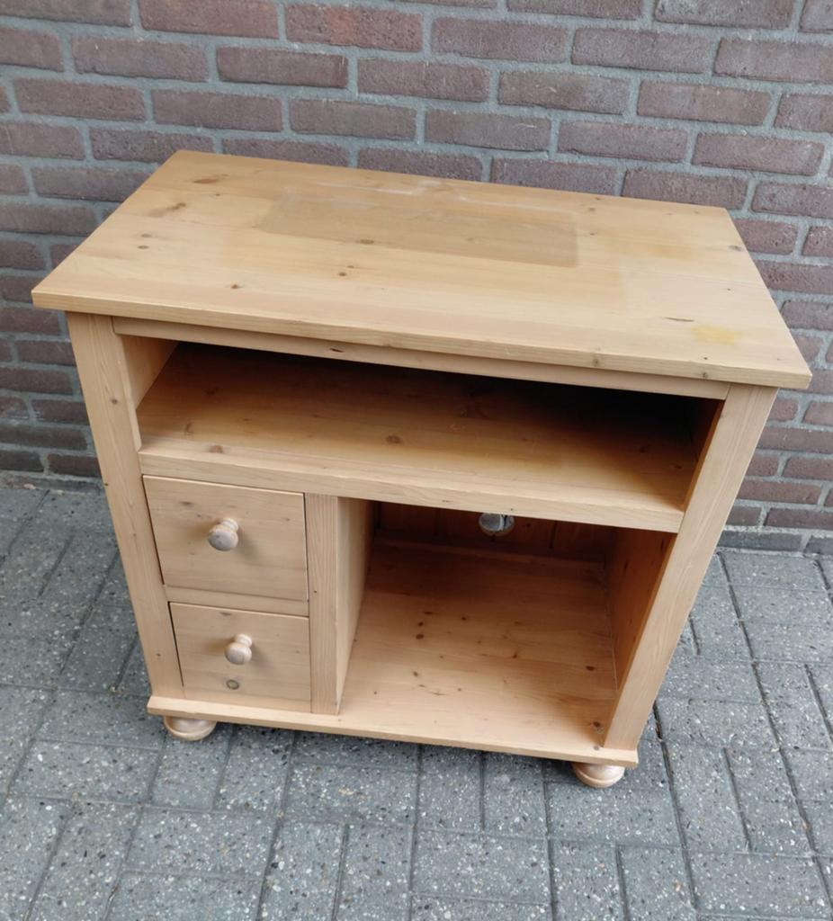 Massief houten kastje - ophalen in Rouveen, Ophalen, 25 tot 50 cm, 50 tot 100 cm, Minder dan 100 cm