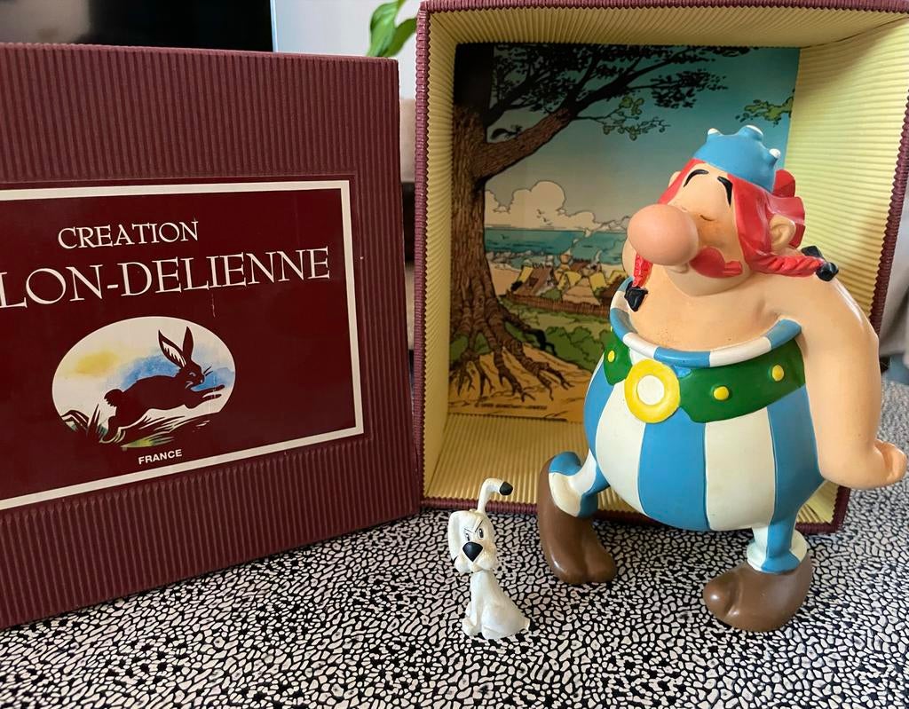 Obelix & Idefix set van Creation Leblon Delienne, Ophalen, Gebruikt