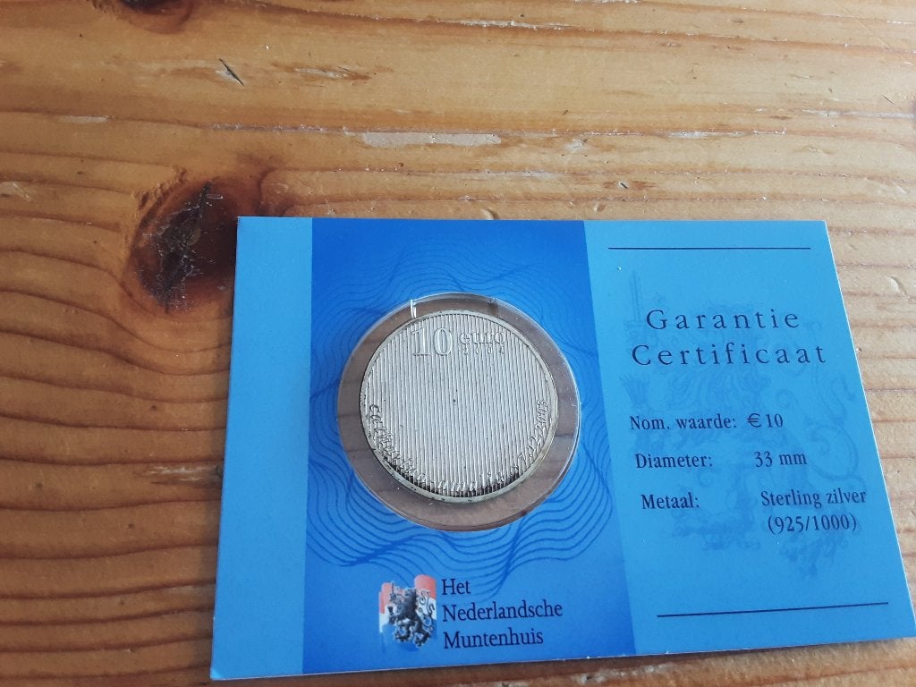 Zilveren munten, Postzegels en Munten, Munten | Nederland, Koningin Juliana, Setje, Zilver, Euro's