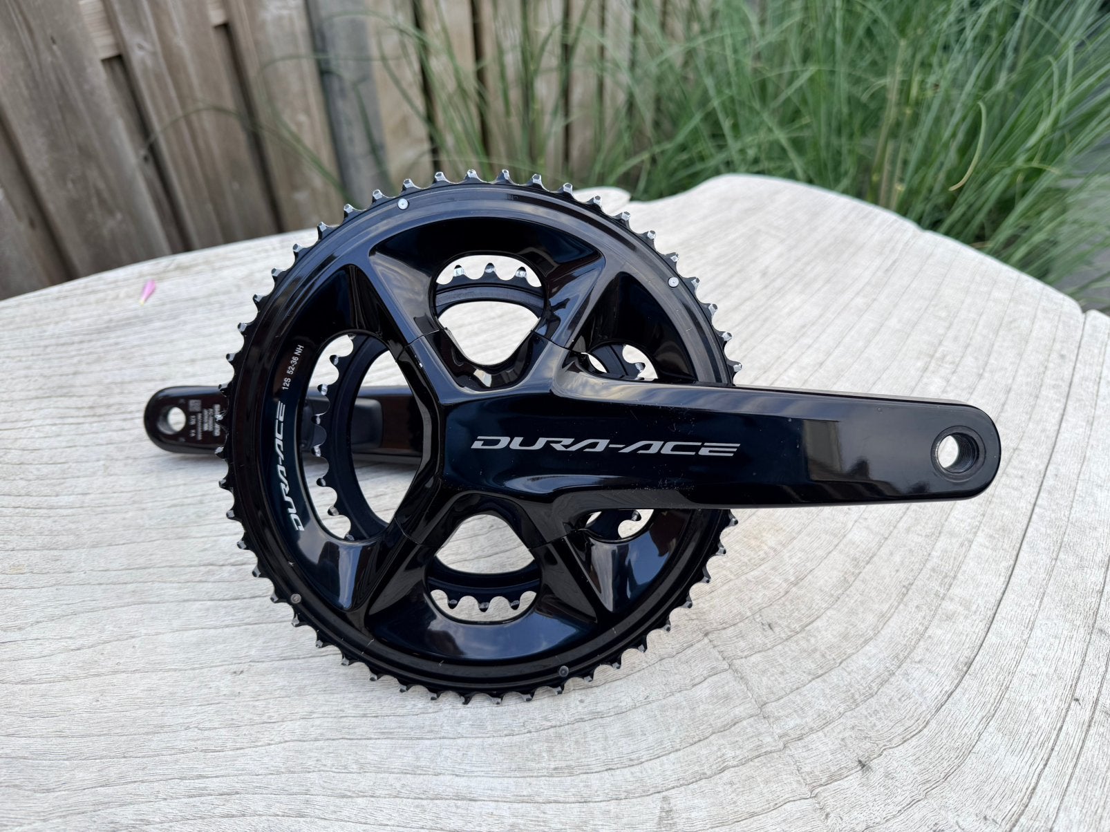 Dura ace 175mm crank + 4iiii precision 3+ powermeter, Ophalen of Verzenden, Zo goed als nieuw, Crankstel of Pedalen