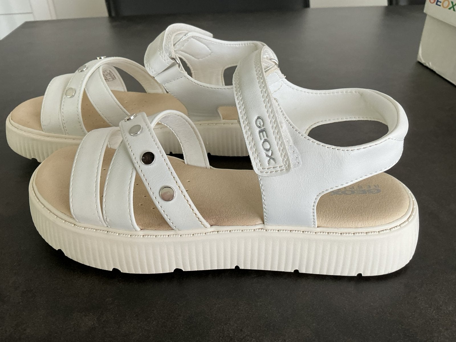 Geox sandalen wit maat 36, Wit, Nieuw, Sandalen of Muiltjes, Ophalen of Verzenden