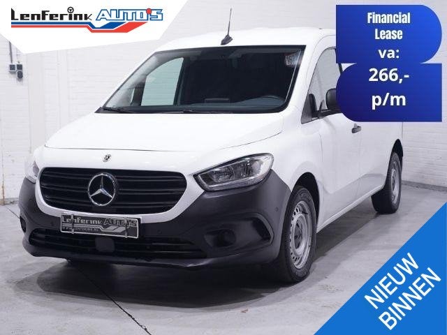 Mercedes Benz Citan 112 CDI 116 pk Lang Camera, MBux Audio C, Auto's, Stof, Gebruikt, 116 pk, Wit