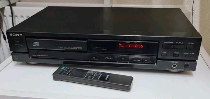 Sony cd speler cdp-190 + afstandsbediening, Ophalen of Verzenden, Gebruikt