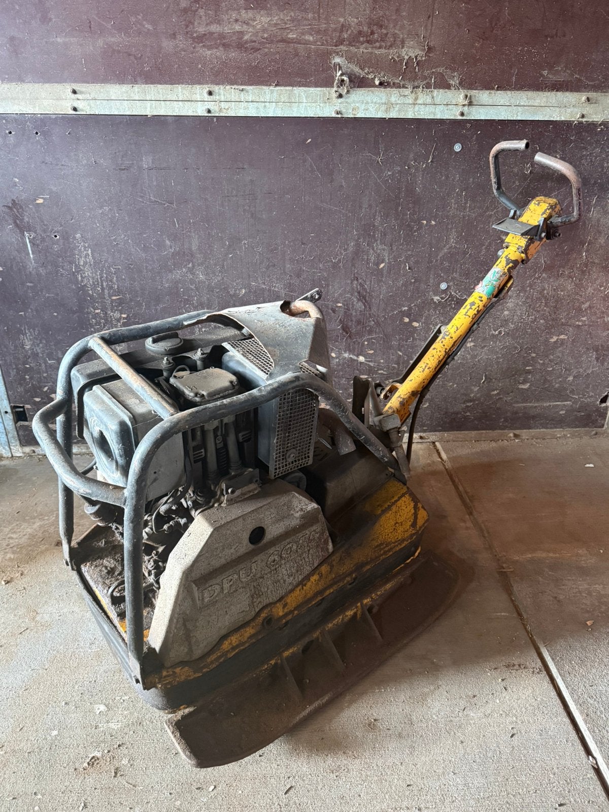 Trilplaat Wacker DPU 6055 Hatz diesel, Ophalen, Gebruikt, Dieselmotor