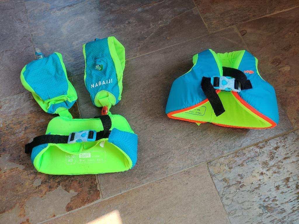 Nabaiji zwemhesje en zwemvest Voor 2-5 jaar va 15 kg CE-cert, Kinderen en Baby's, Kinderkleding | Kinder-zwemkleding, Jongen of Meisje