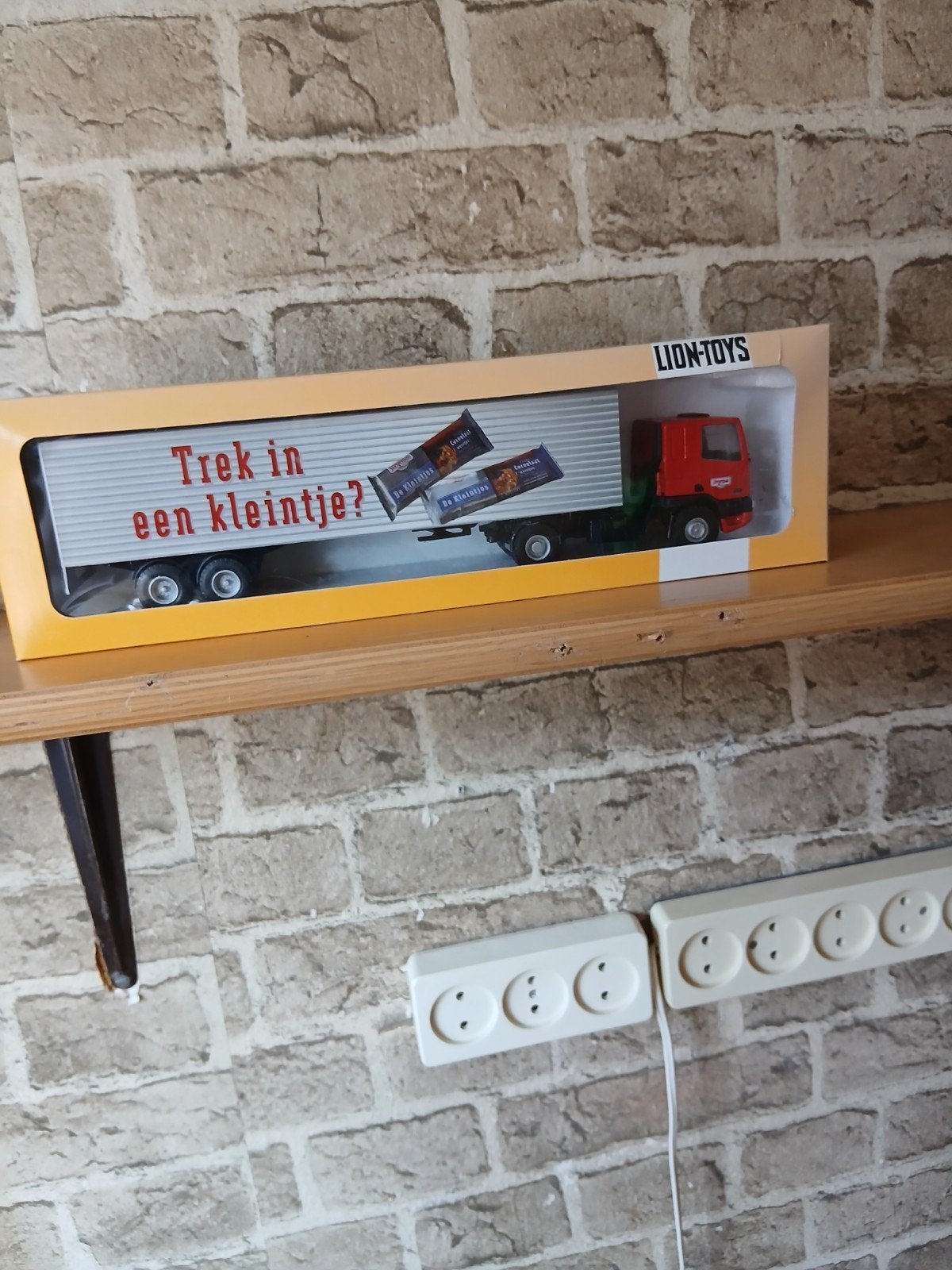 Lion Toys vrachtwagen Stegeman 1:50 nieuw in doos, Ophalen of Verzenden, Nieuw, Bus of Vrachtwagen, Lion Toys