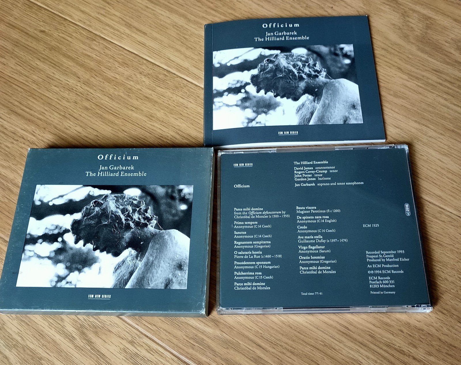 Officium - Jan Garbarek & The Hilliard Ensemble CD, Ophalen of Verzenden