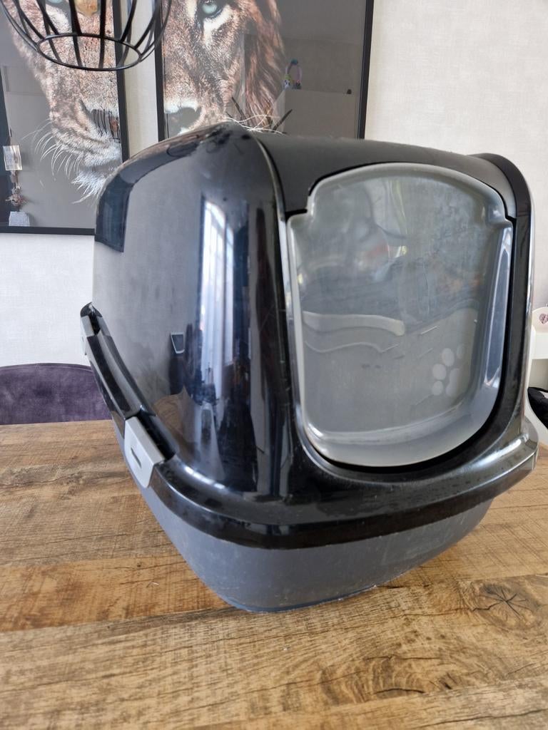 Peewee kattenbak voor grotere katten, Ophalen, Gebruikt, Gesloten