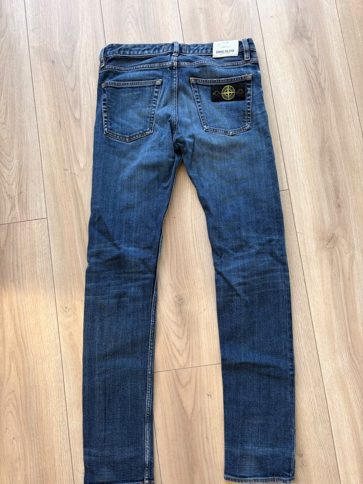 Stone Island Junior Jeans Maat 14, Ophalen of Verzenden, Zo goed als nieuw, Broek