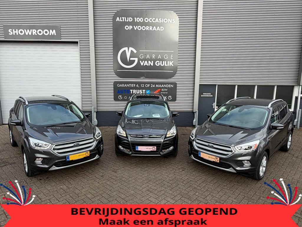 Ford Kuga 1.5 150PK EcoBoost 5 X OP VOORRAAD | DEALER ONDERH, 4 cilinders, 150 pk, Leder en Stof, Origineel Nederlands