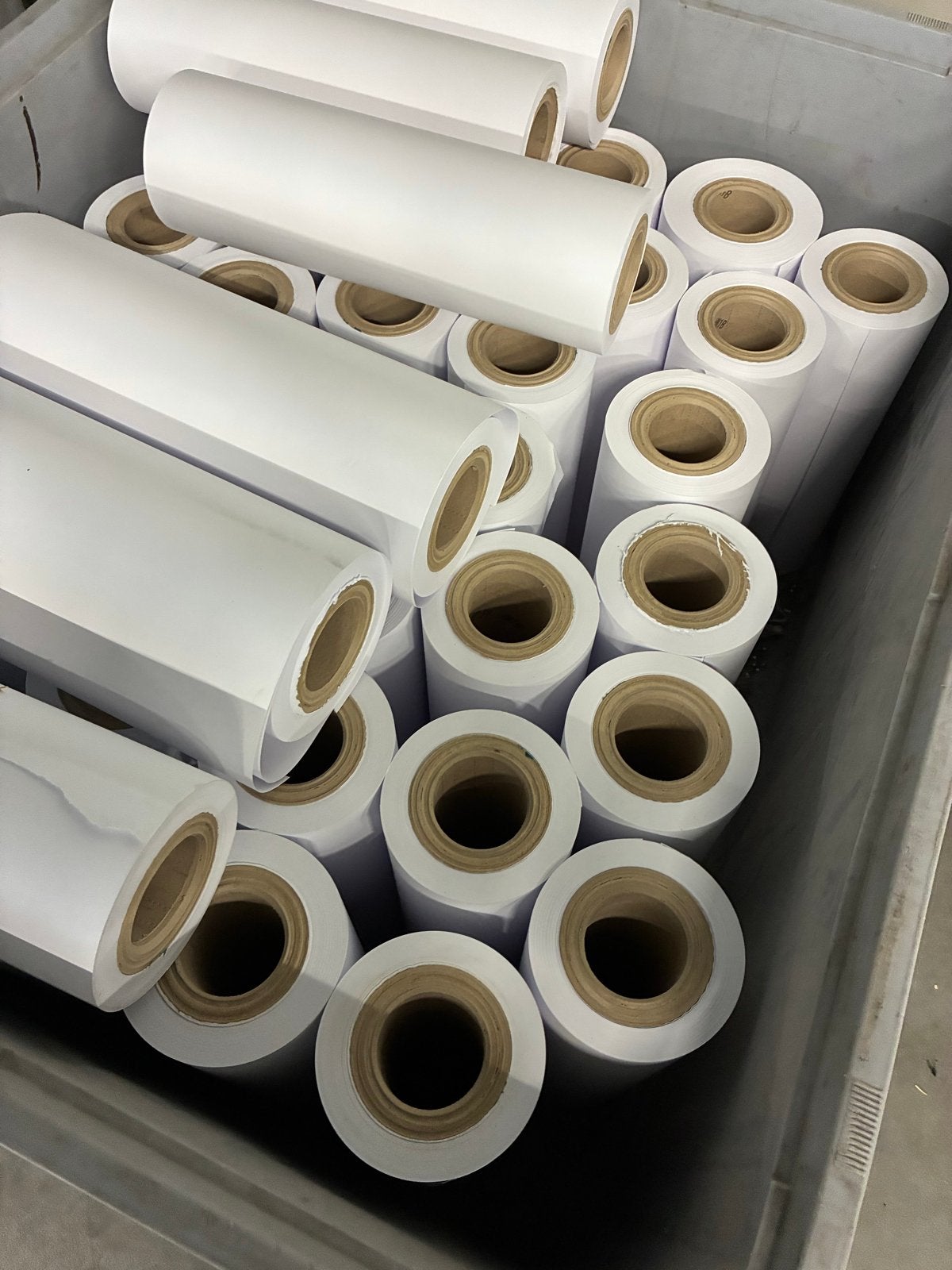 Papier rollen circa 100meter per rol, Ophalen, Nieuw, Overige typen