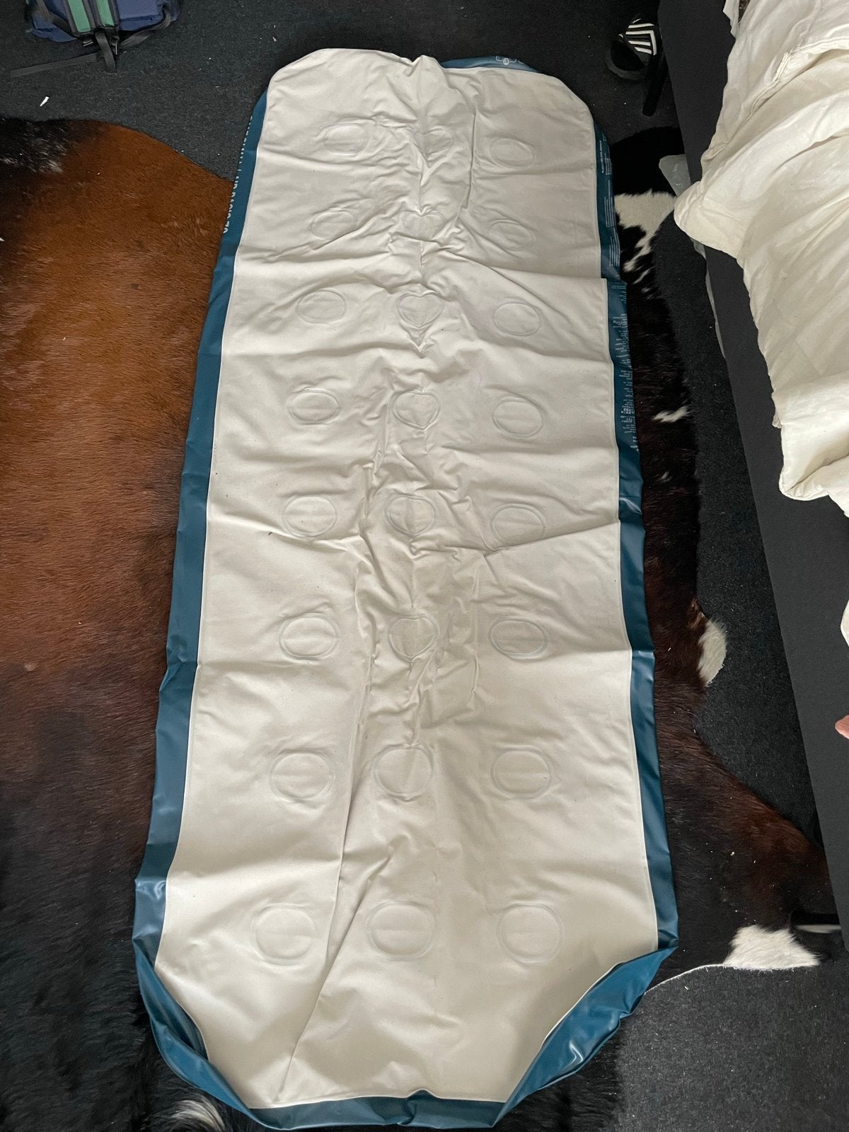 Decathlon Quechua Air Basic 70 Luchtbed, Ophalen, Zo goed als nieuw, 1-persoons