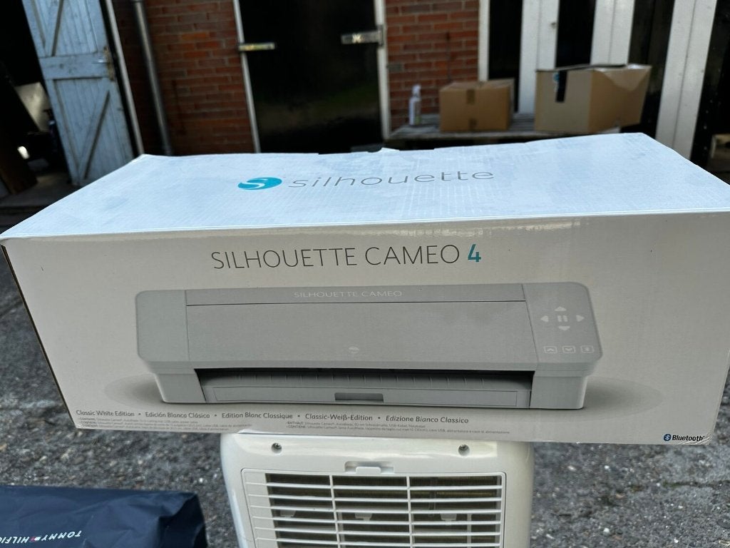 Silhouette Cameo 4 snijplotter wit met toebehoren, Ophalen, Gebruikt, Geschikt voor snijden