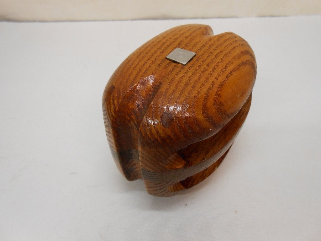 Houten Blok / Katrol, Stropblok, dubbelschijfs, 12 - 14 mm, Watersport en Boten, Ophalen of Verzenden, Nieuw, Lijn of Blok