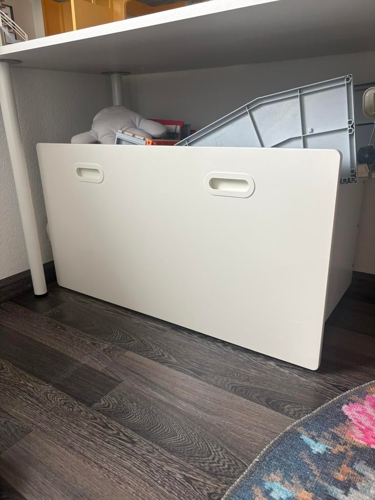 Ikea speelgoed kist met wieltjes, Ophalen, Zo goed als nieuw, Overige typen