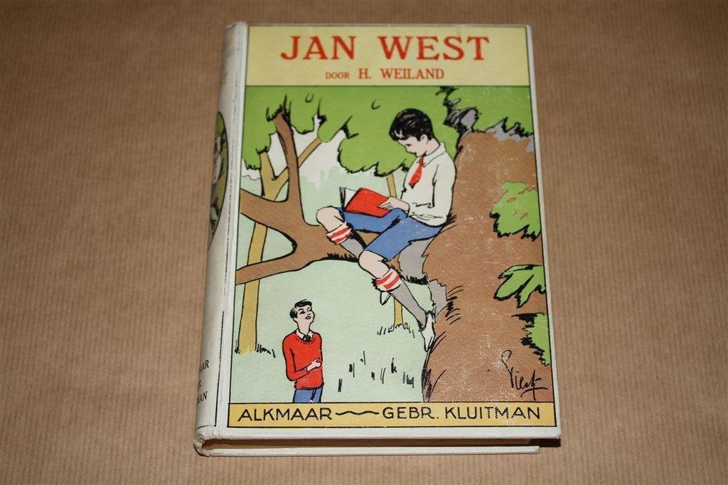 Jan West. H. Weiland. Kluitman 1e dr. 1928., Boeken, Ophalen of Verzenden, Zo goed als nieuw