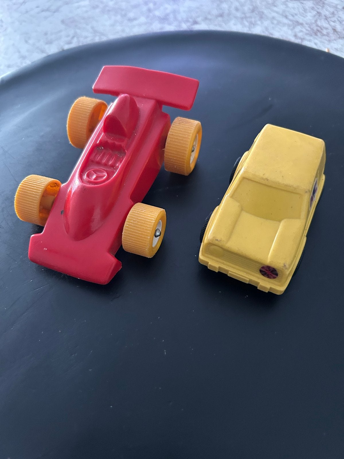 Vintage Viking Plast Zweden Speelgoedauto's (2 stuks), Ophalen of Verzenden, Gebruikt
