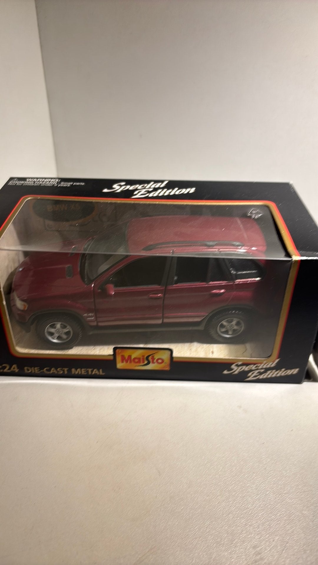 Bmw x5 maisto 1.24, Maisto, Ophalen of Verzenden, A, A