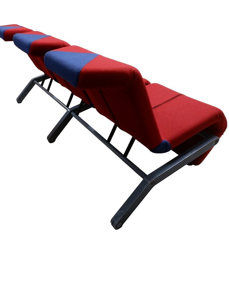 Artifort 3 zits bank van Thierry Belt, jaren 80, Huis en Inrichting, Ophalen, Gebruikt, 150 tot 200 cm, 75 tot 100 cm