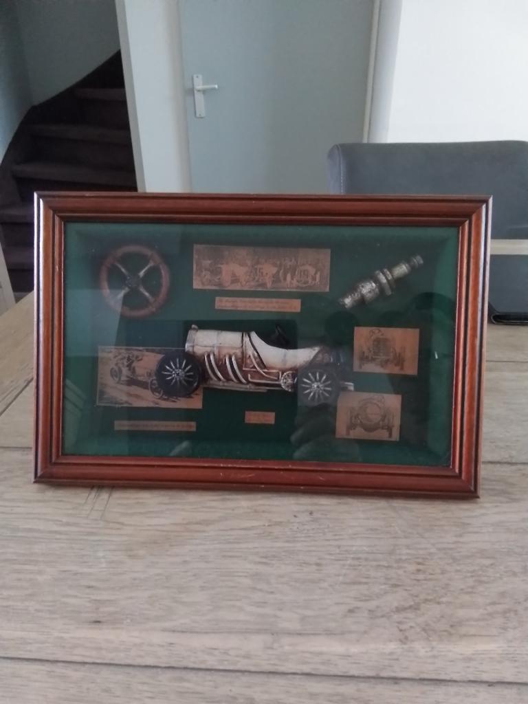 Lijst met classic auto, Ophalen of Verzenden, Gebruikt, Hout