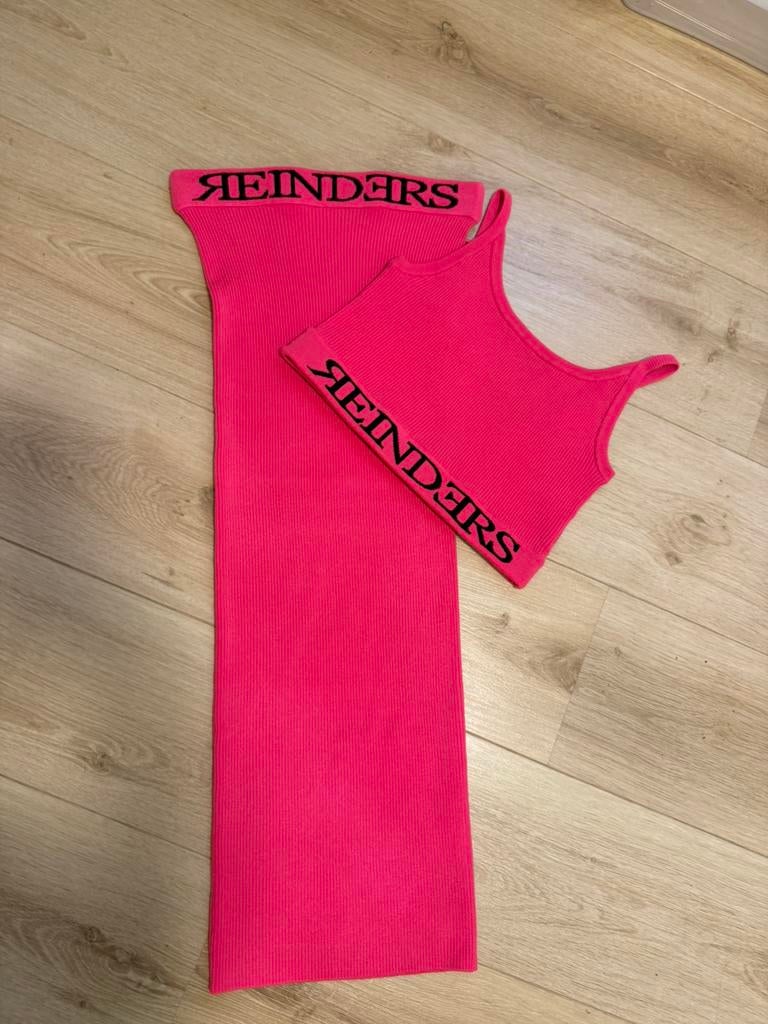 Mooie roze reinders set maat s, Ophalen of Verzenden, Zo goed als nieuw, Maat 36 (S), Roze